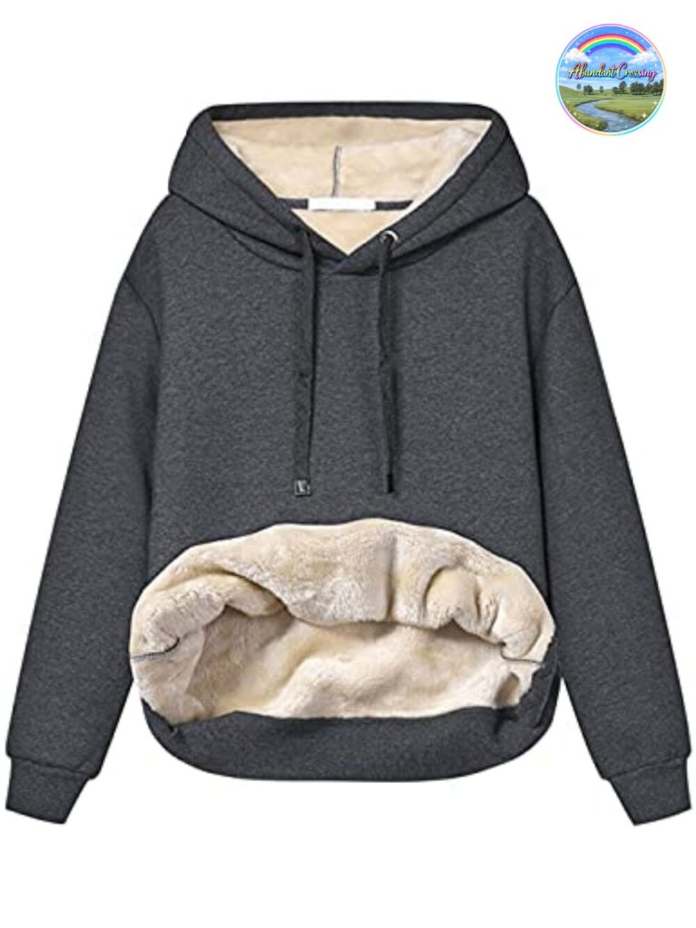 Sherpa Sherpa Fleece Hoodie Women's Winter Pullover Warm Oversized Fleece